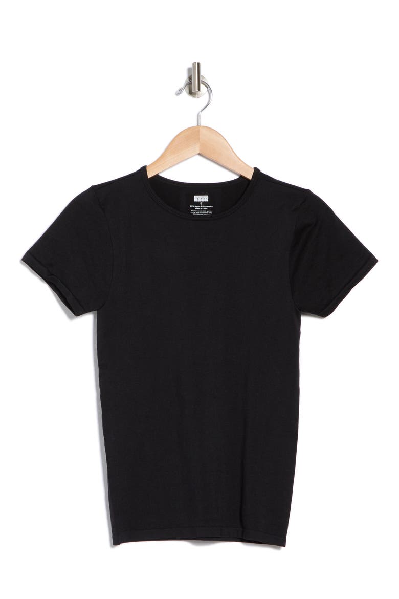Everyday Seamless T-Shirt, Alternate, color, BLACK