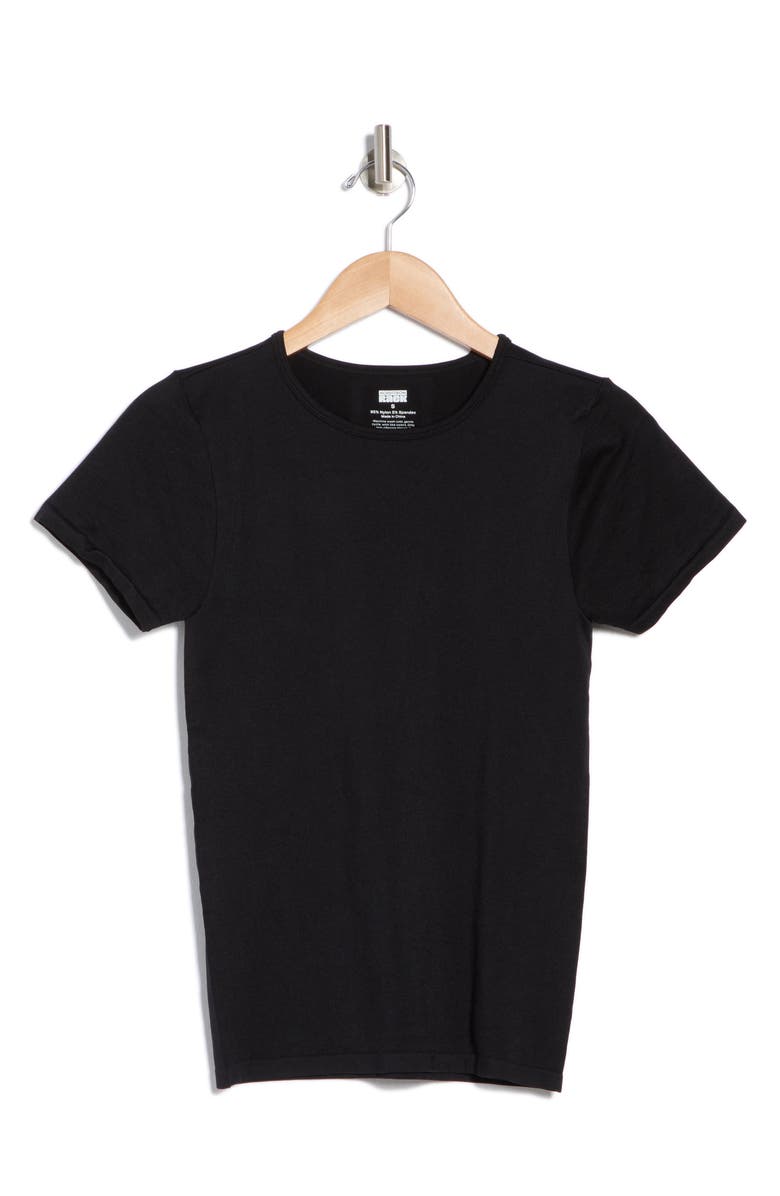 NORDSTROM RACK Everyday Seamless T-Shirt, Alternate, color, Black