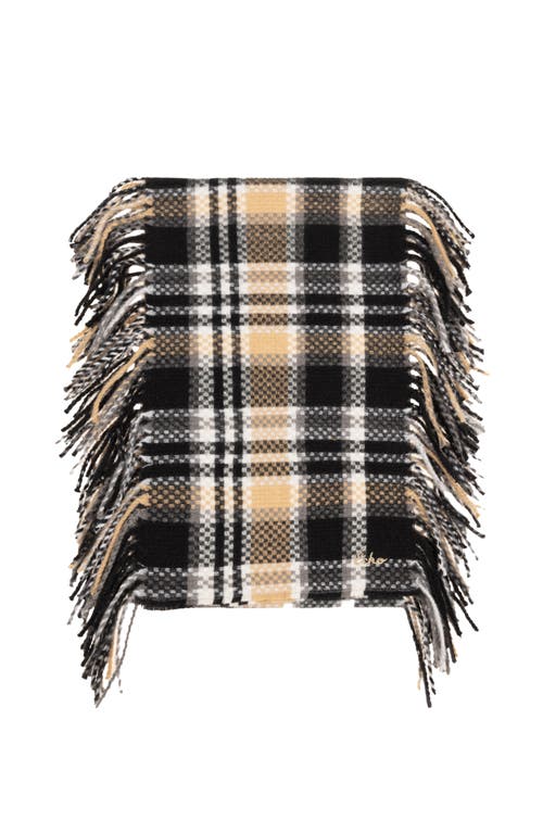 Echo Vintage Plaid Side Fringe In Multi
