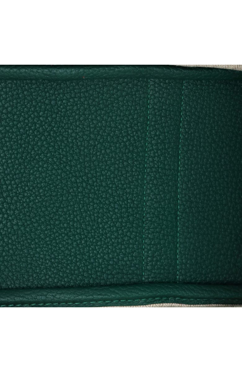 Pre-Owned Hermes Garden Party Tote Leather 30, Alternate, color, Malachite