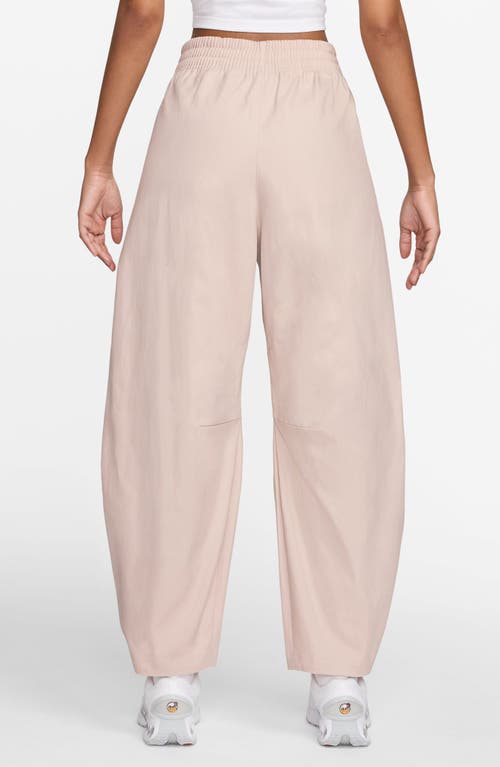 Nike Sportswear Street Barrel Leg Pants In Pink