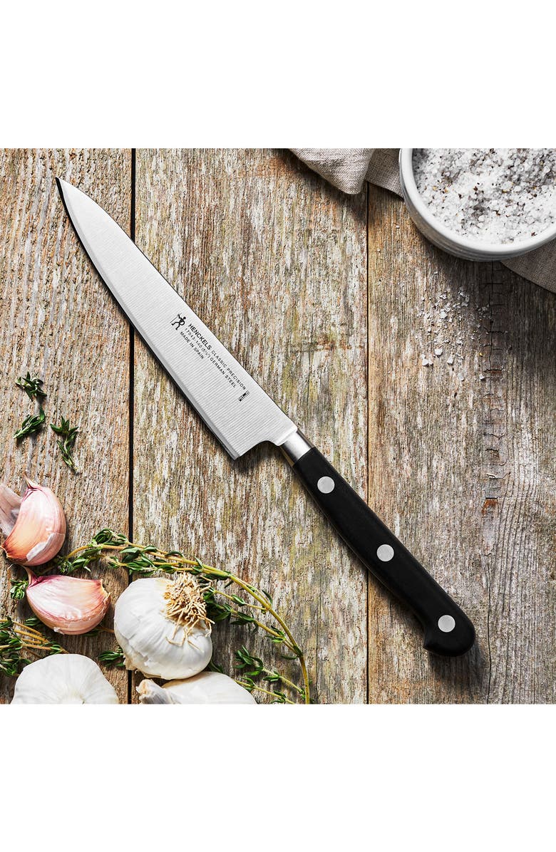 HENCKELS CUTLERY Classic Precision 5.5-Inch Prep Knife, Alternate, color, Stainless Steel
