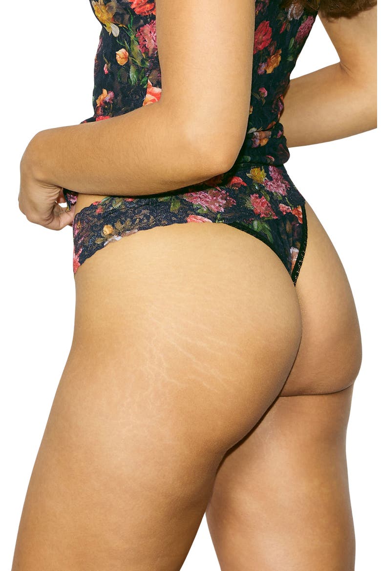Print Original Rise Thong, Alternate, color, MOONLIT