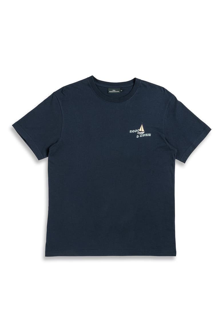 Hauraki Gulf Graphic Tee, Alternate, color, NAVY