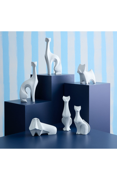 Jonathan Adler Menagerie Tall Cat In White