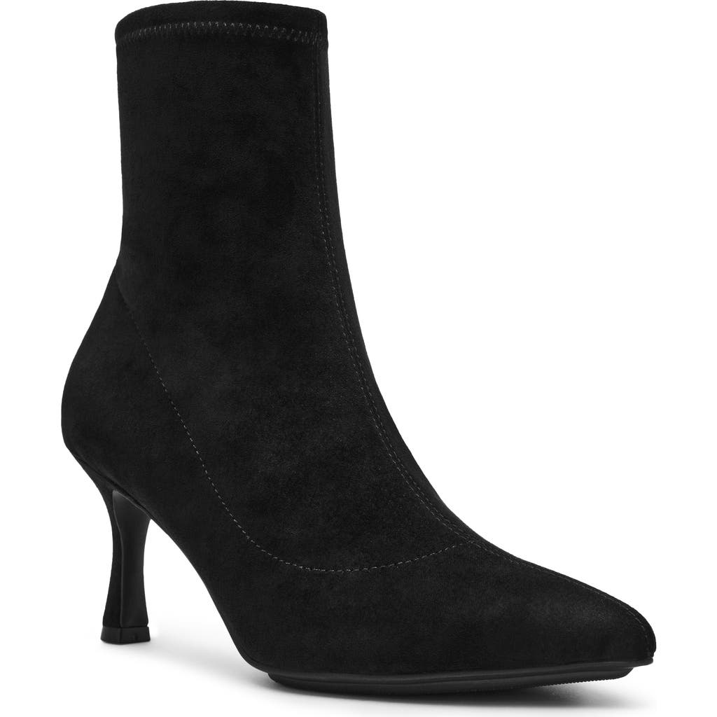 Anne Klein Reese Pointed Toe Boot In Black