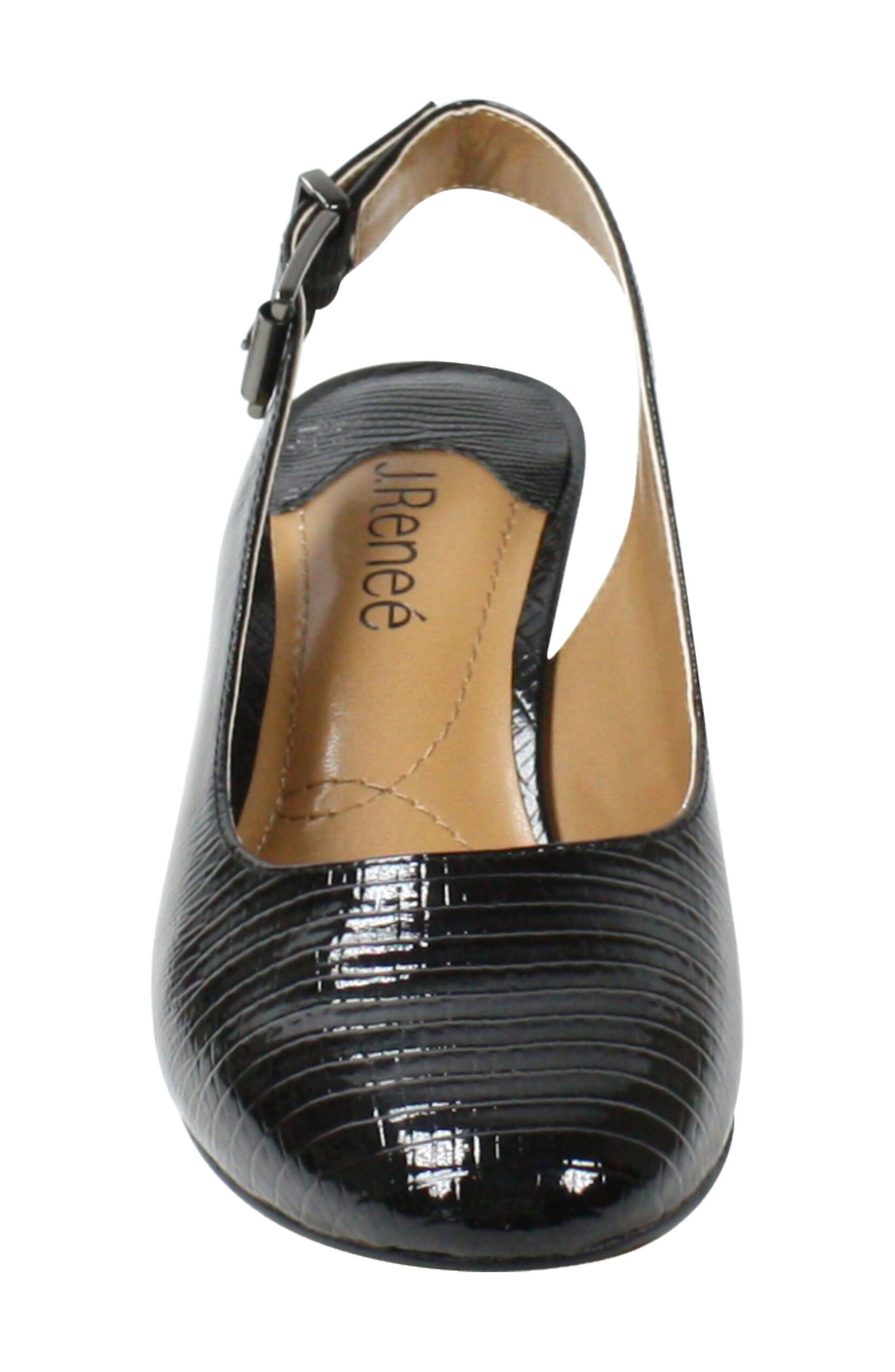 J. Reneé Malree Slingback Pump, Alternate, color, Black