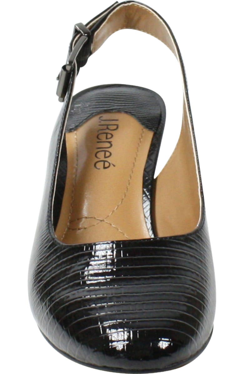 J. Reneé Malree Slingback Pump, Alternate, color, Black
