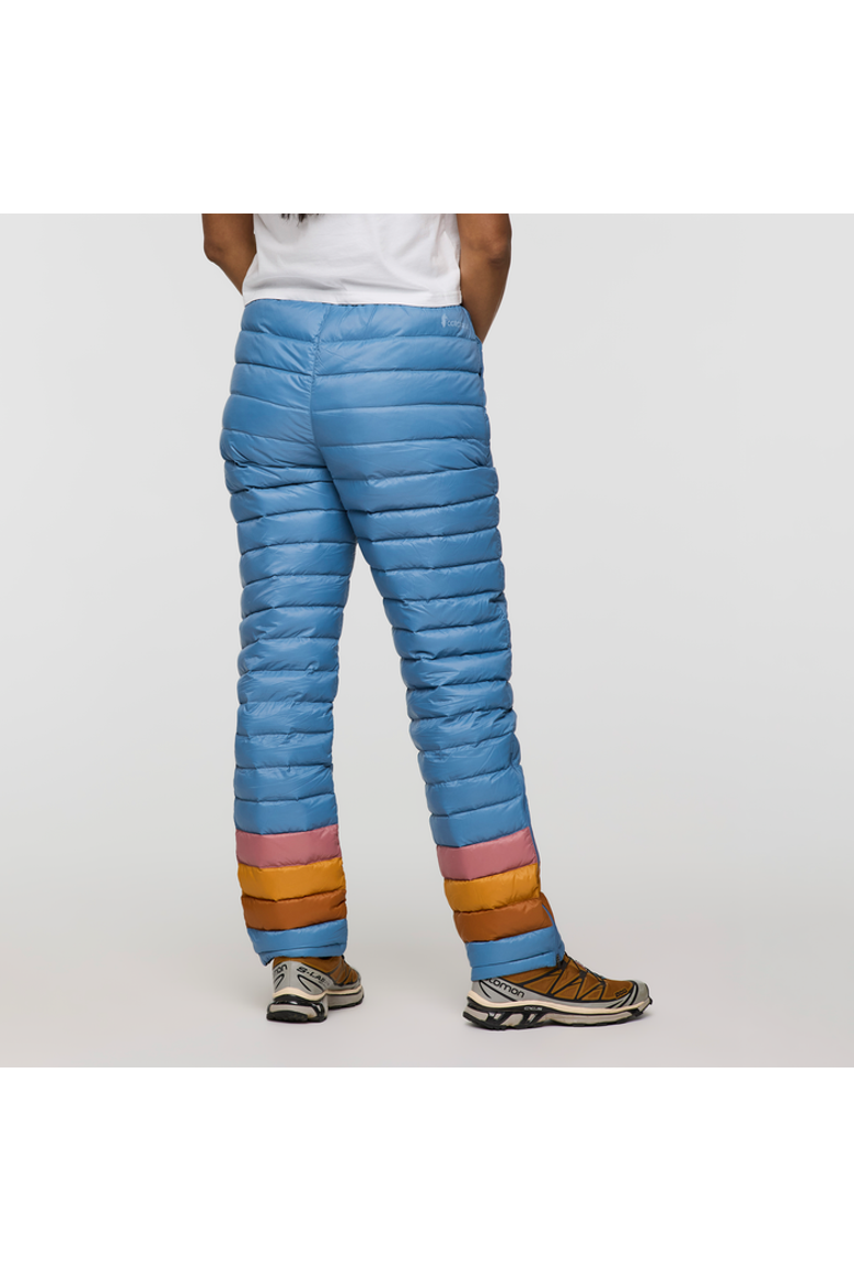 Fuego Down Pant - Women's, Alternate, color, Fjord Stripes