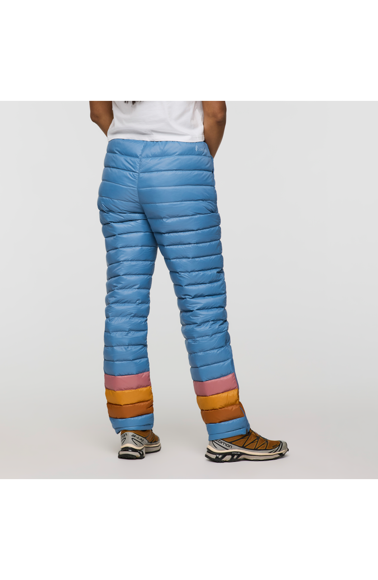 Cotopaxi Fuego Down Pant - Women's, Alternate, color, Fjord Stripes
