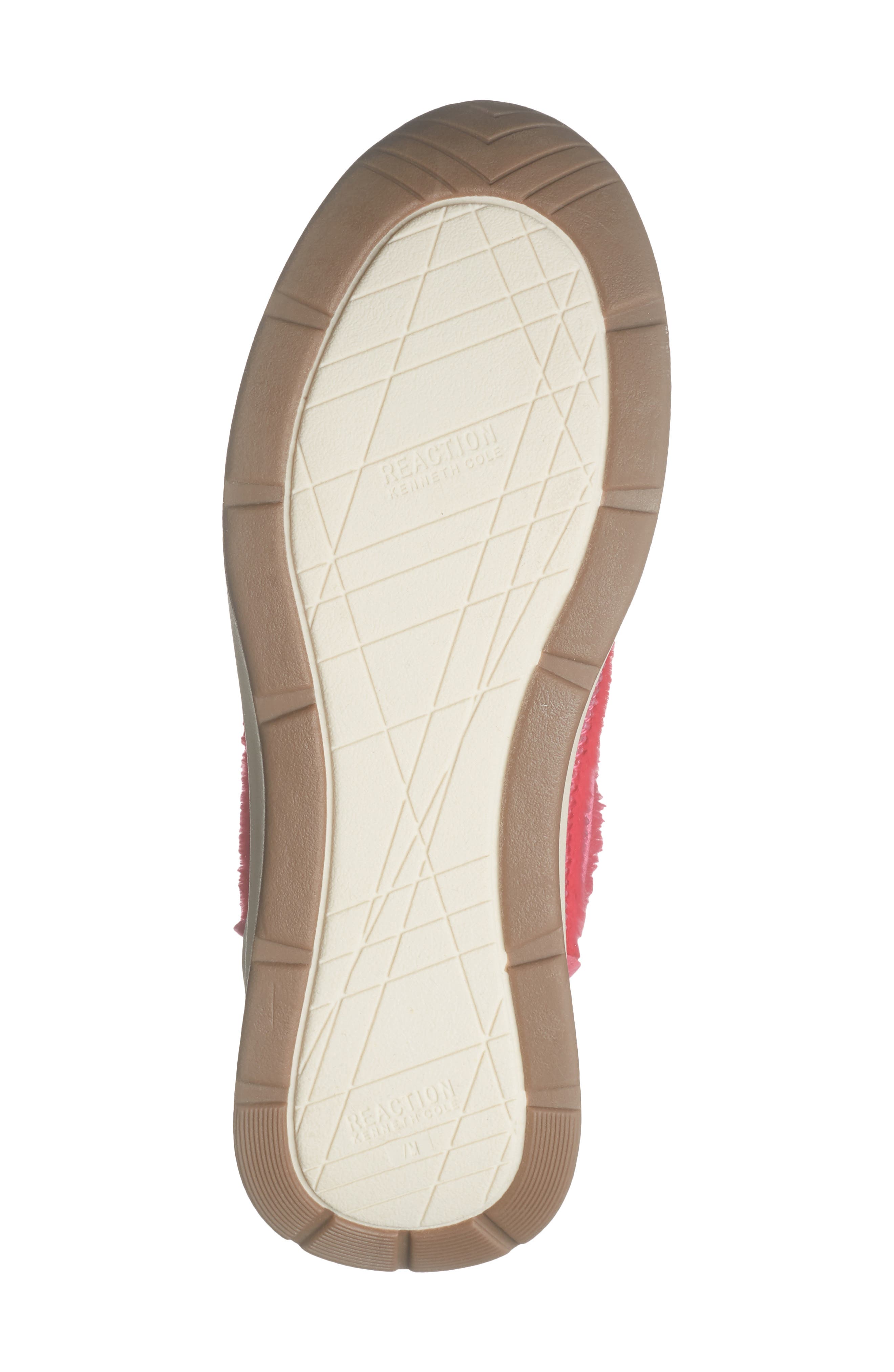 Reaction Kenneth Cole Claire Rhinestone Embellished Platform Sneaker, Alternate, color, Geranium Neoprene