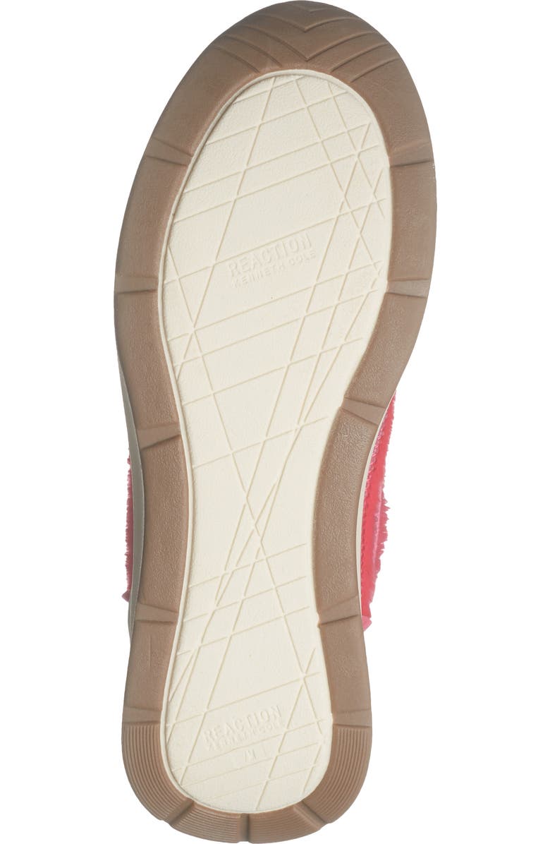 Reaction Kenneth Cole Claire Rhinestone Embellished Platform Sneaker, Alternate, color, Geranium Neoprene