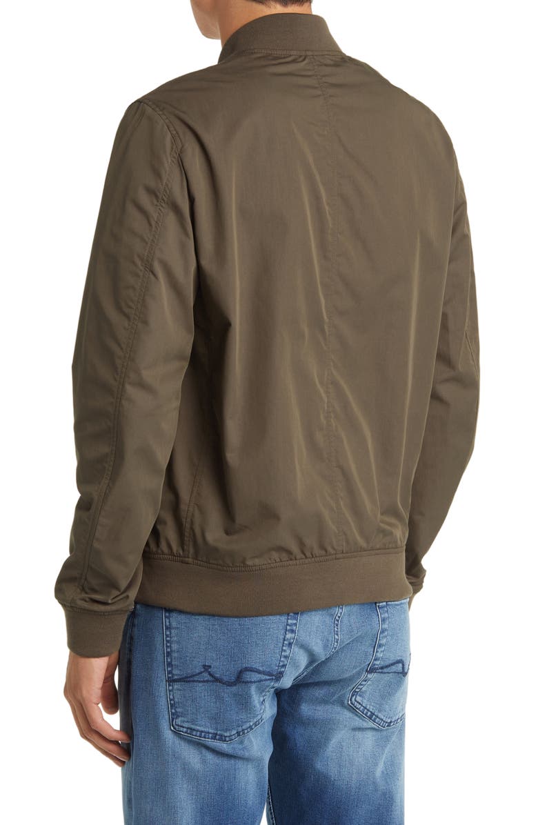 AllSaints Udan Slim Fit Bomber Jacket, Alternate, color,