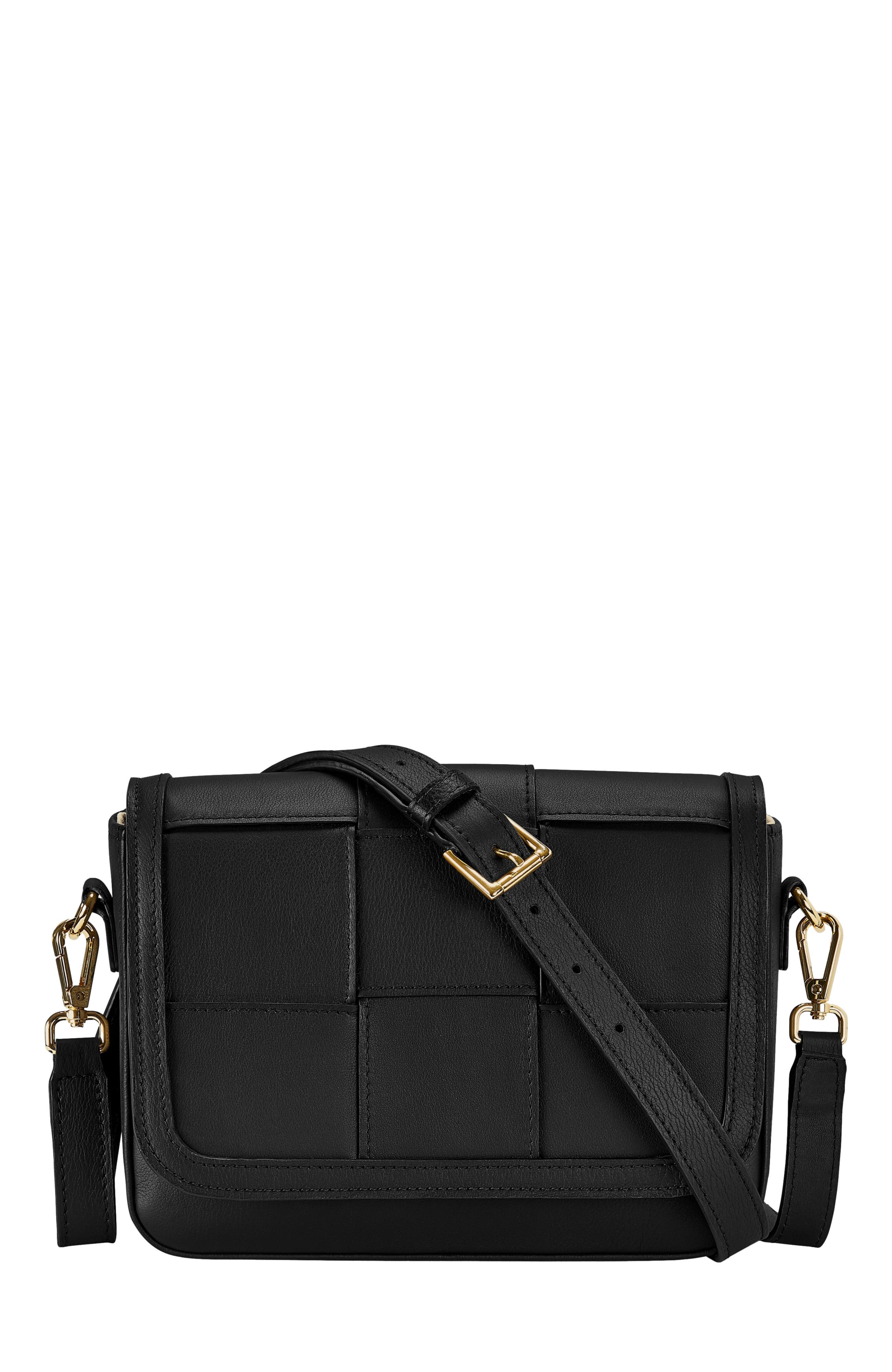 GiGi New York LILY CROSSBODY, Main, color, Black