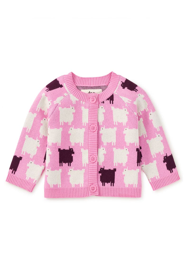 Baa Baa Black Sheep Cardigan, Alternate, color, Baa Baa Black Sheep