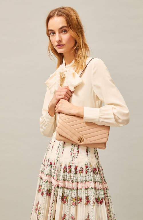 Tory Burch Kira Chevron Quilted Leather Clutch