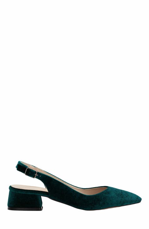 Emma Slingback Flat Heels