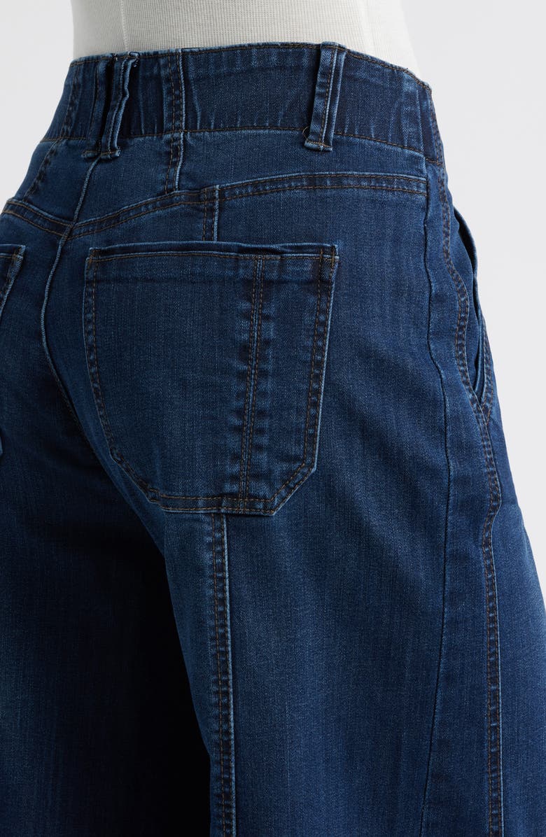 Wit & Wisdom Skyrise Wide Leg Jeans, Alternate, color, Indigo