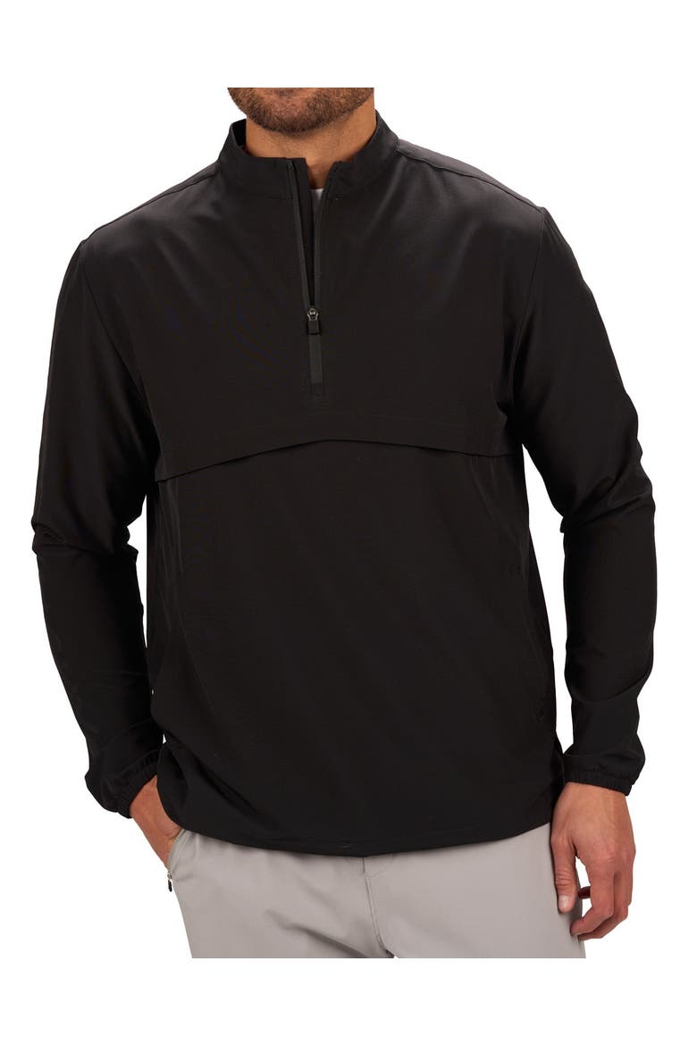 Player Quarter Zip, Main, color, Black