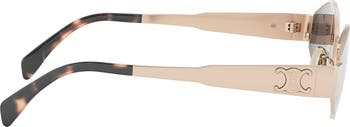 Triomphe 54mm Geometric Sunglasses