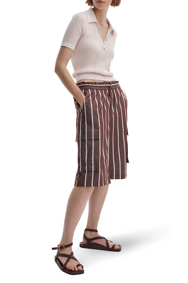 Laurie Tipped Cotton & Cashmere Polo, Alternate, color, LIGHT PINK