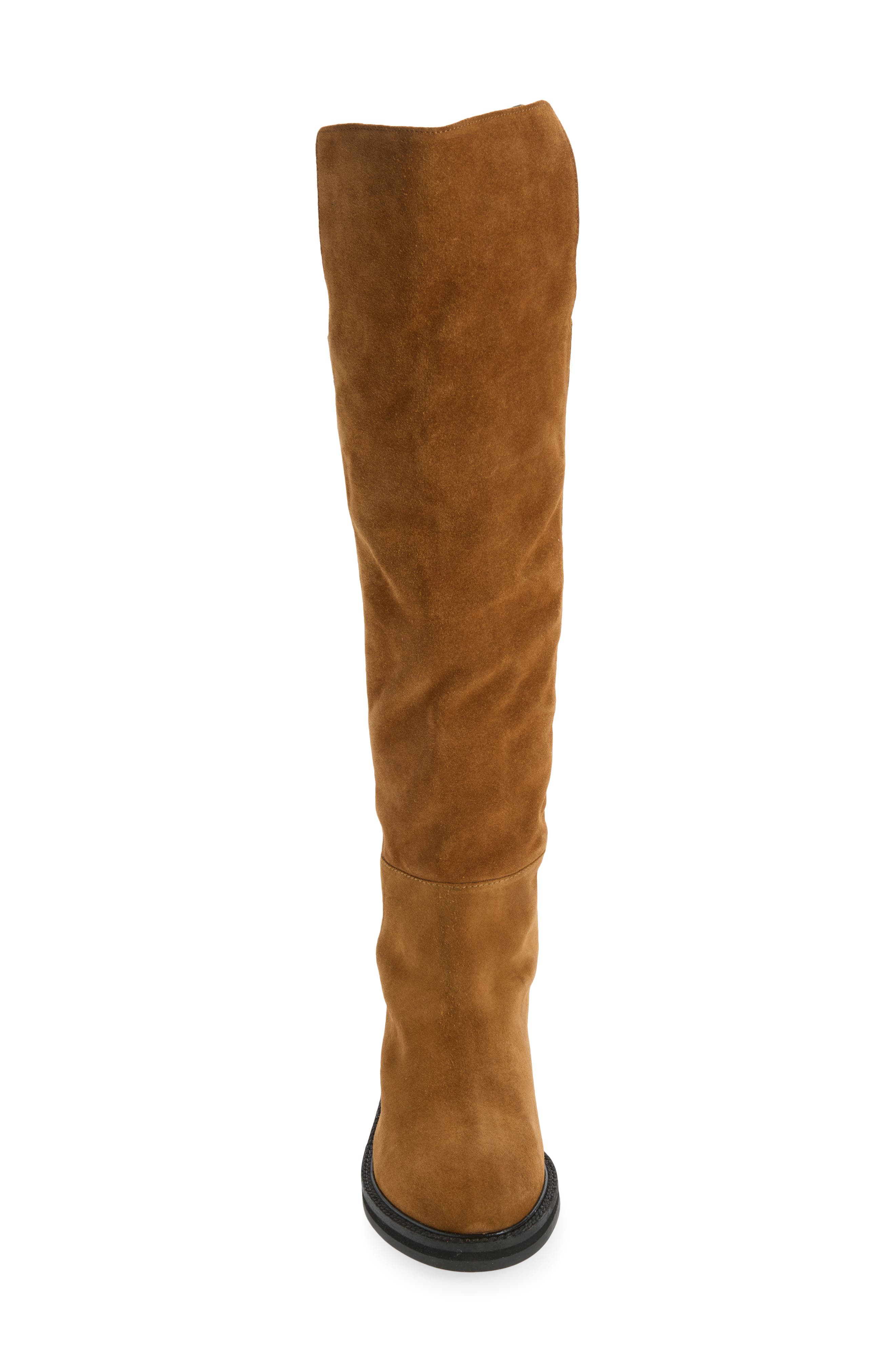 Peace Out Knee High Boot, Alternate, color, TAN