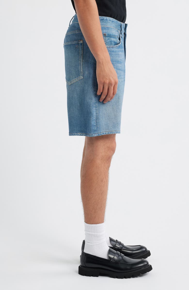 rag & bone Fit 4 Miramar Sweatpant Denim Shorts, Alternate, color, Atlantic