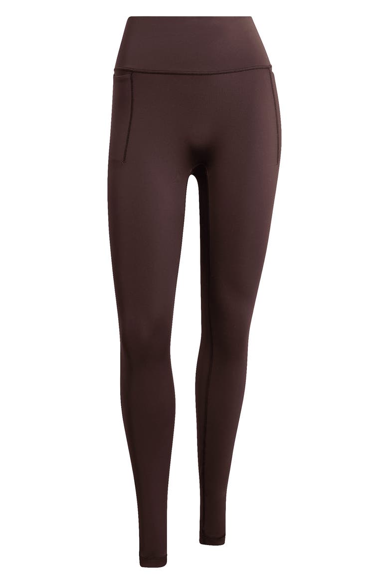 Optime Workout Full Length Leggings, Alternate, color, AURORA COFFEE