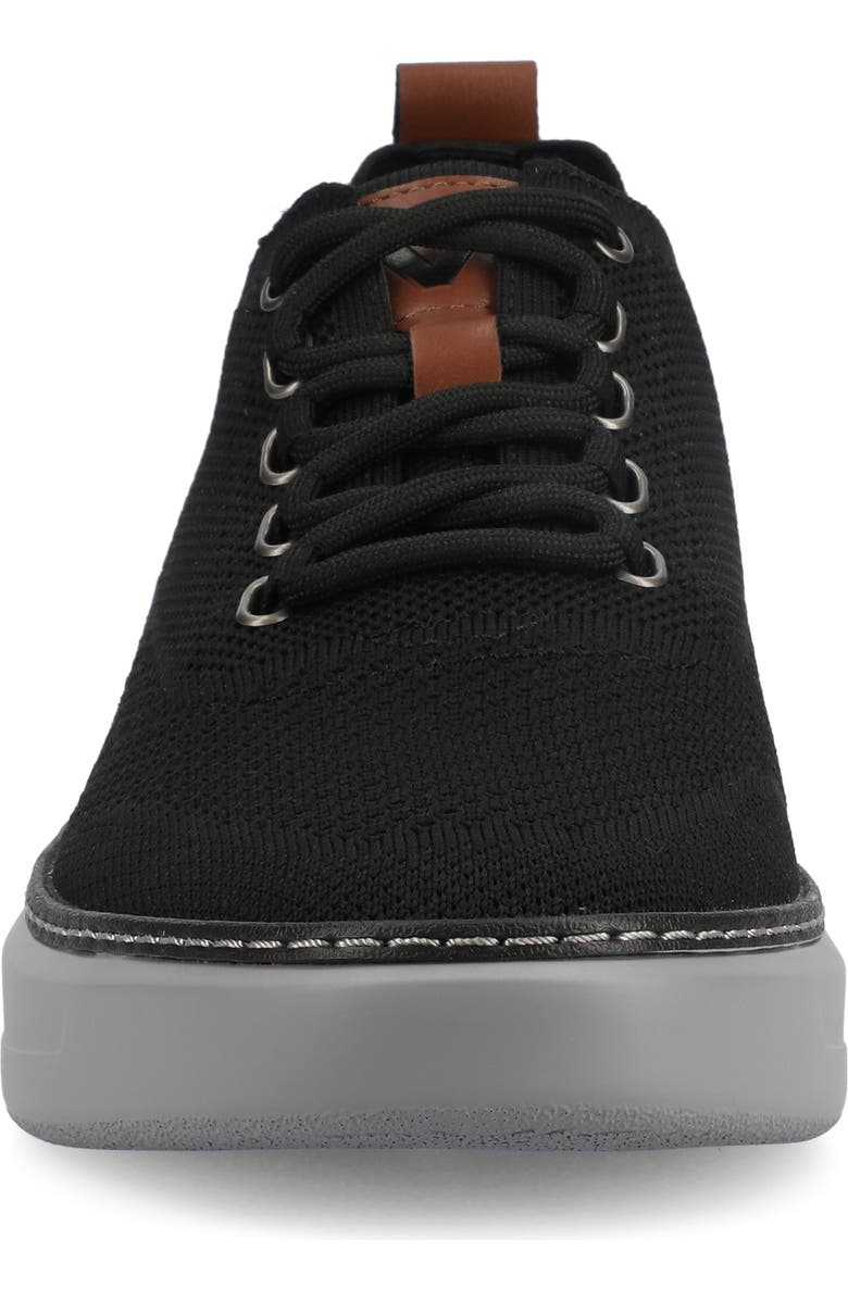VANCE CO Norris Knit Sneaker, Alternate, color, Black