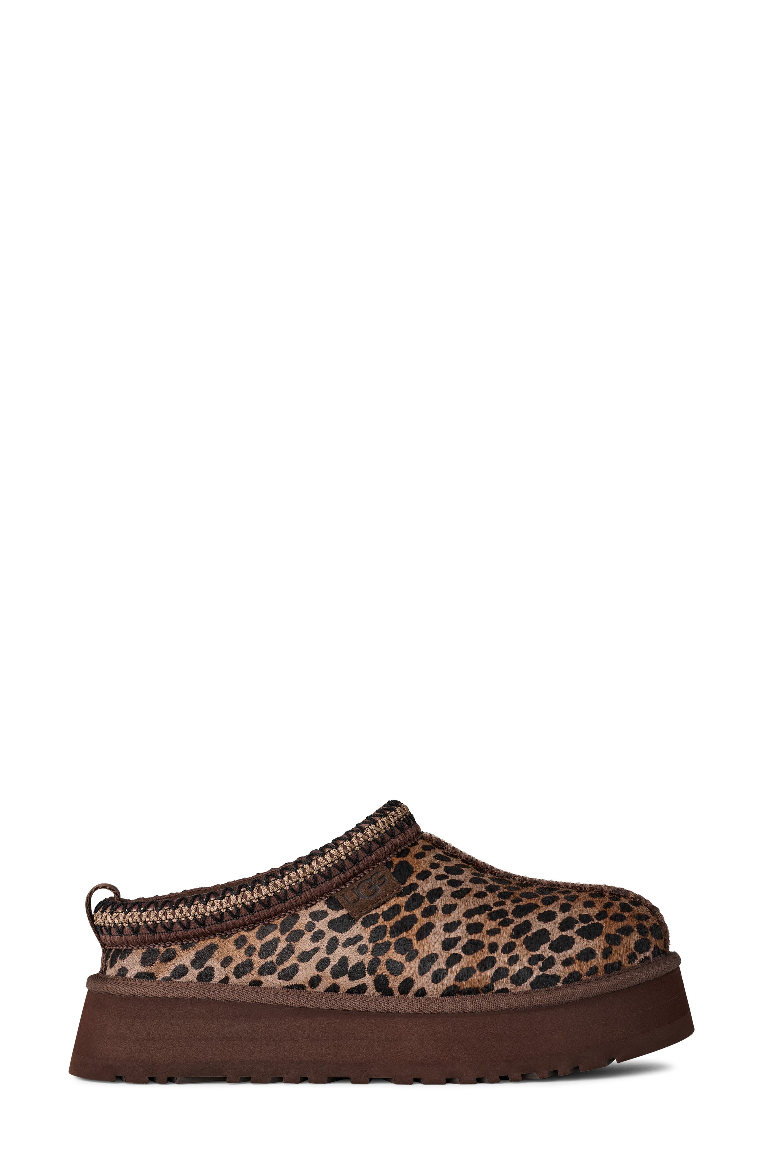 UGG® Tazz Caspian Genuine Calf Hair Platform Slipper (Women