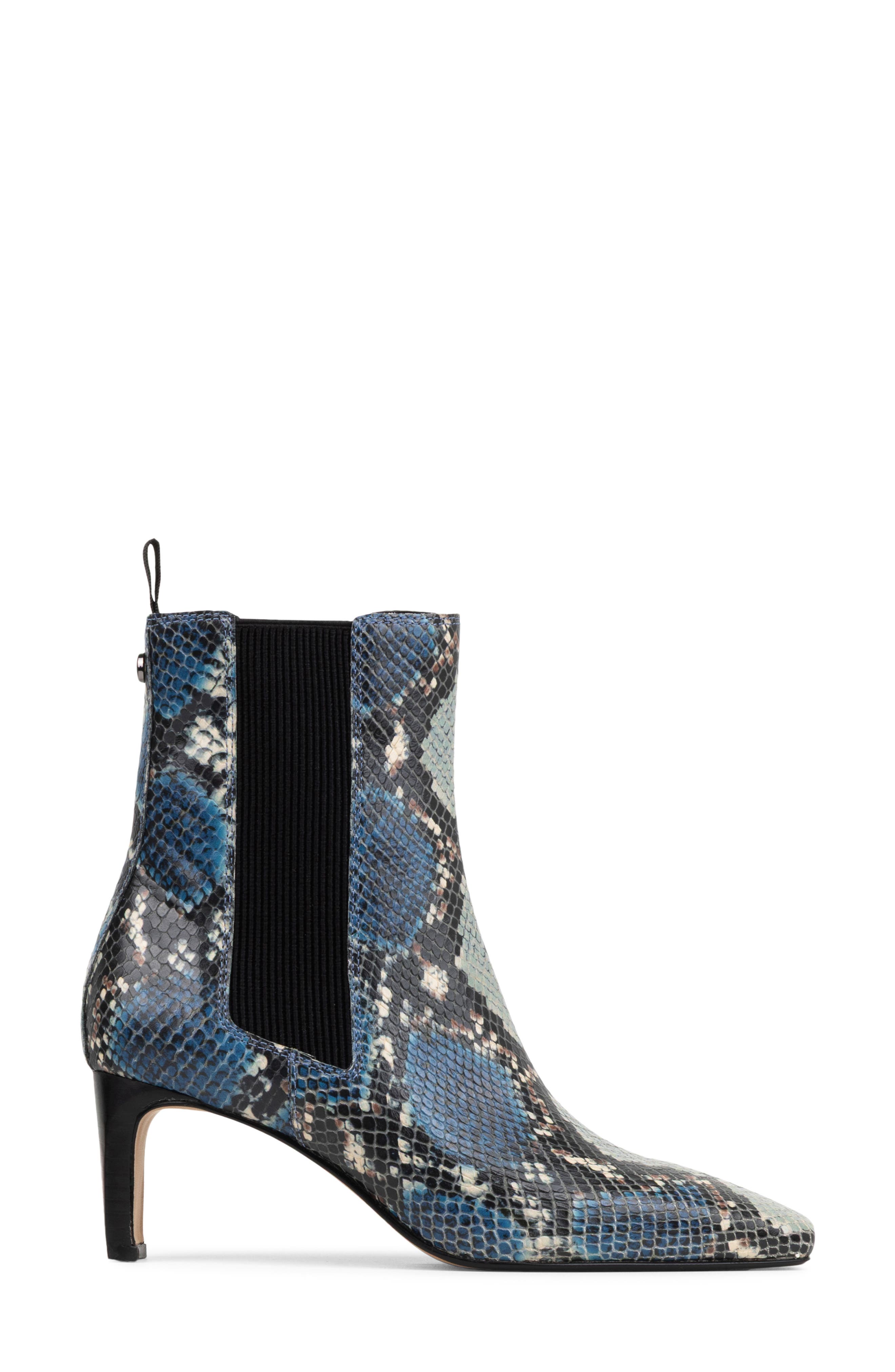 Brittnie Leather Chelsea Boot, Alternate, color, BLUE BELL