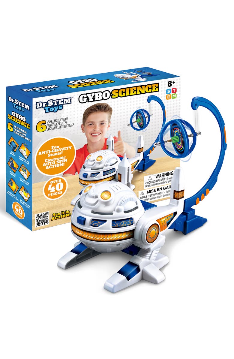 Dr. STEM Toys Gyro Science Kit, 40pc, Kids 8+, Main, color,