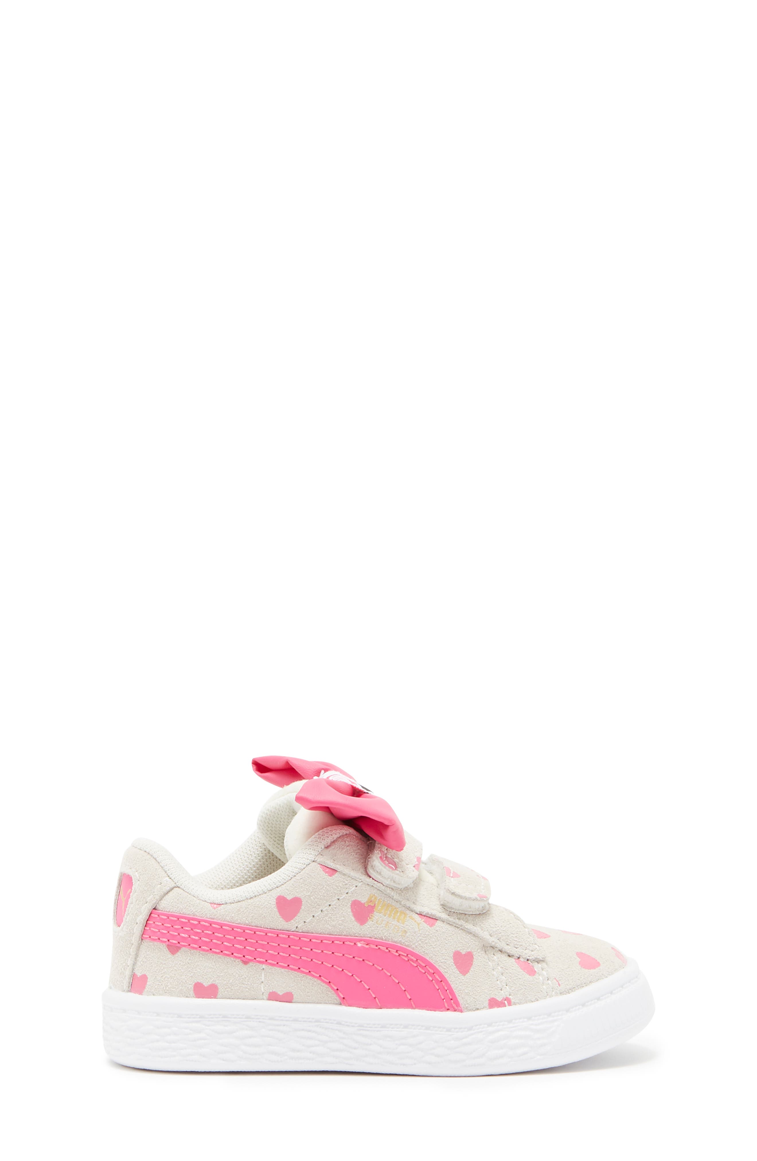 PUMA Kids' Suede Classic Re Bow Sneaker, Alternate, color, 