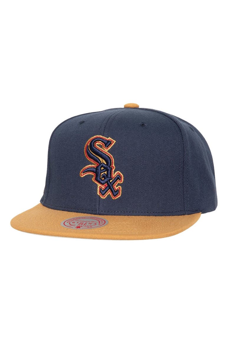 Mitchell & Ness Men's Mitchell & Ness Navy Chicago White Sox Work It Snapback Hat, Main, color, Navy