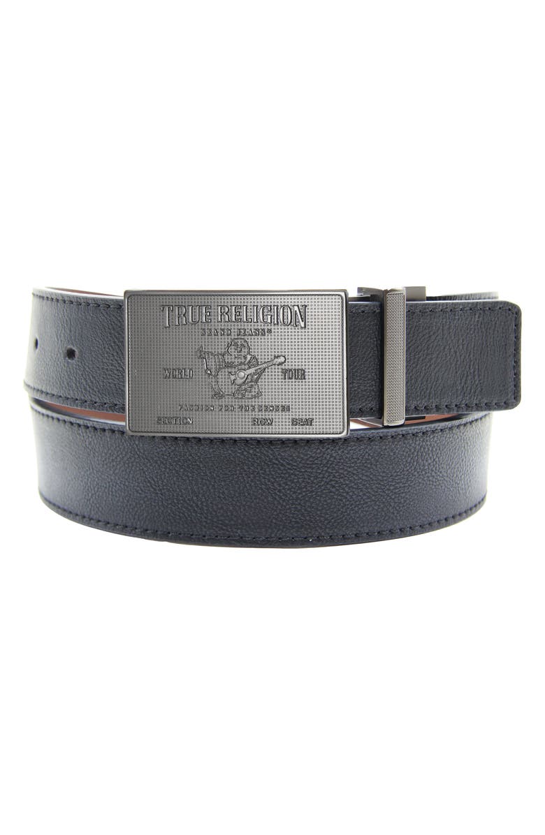 True Religion Tix Reversible Belt, Main, color, Black/ Tan