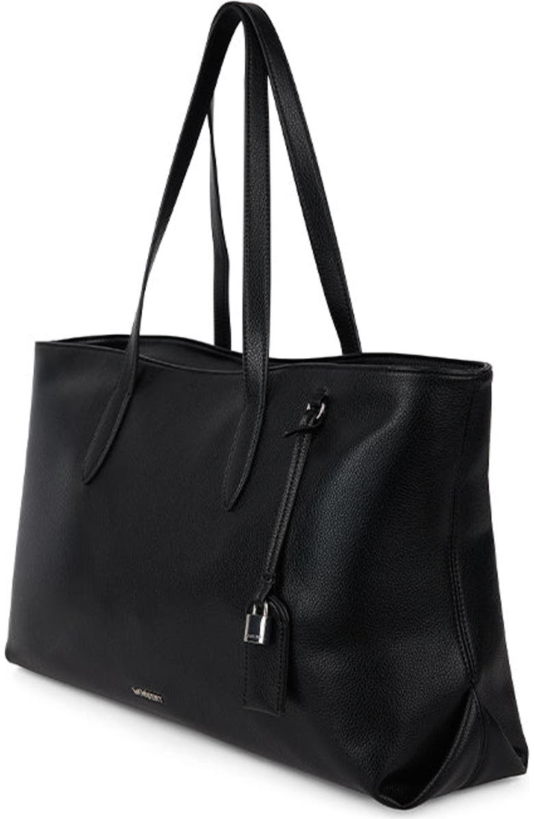 Lambert Britney - Vegan Suede Tote Bag, Alternate, color, Black