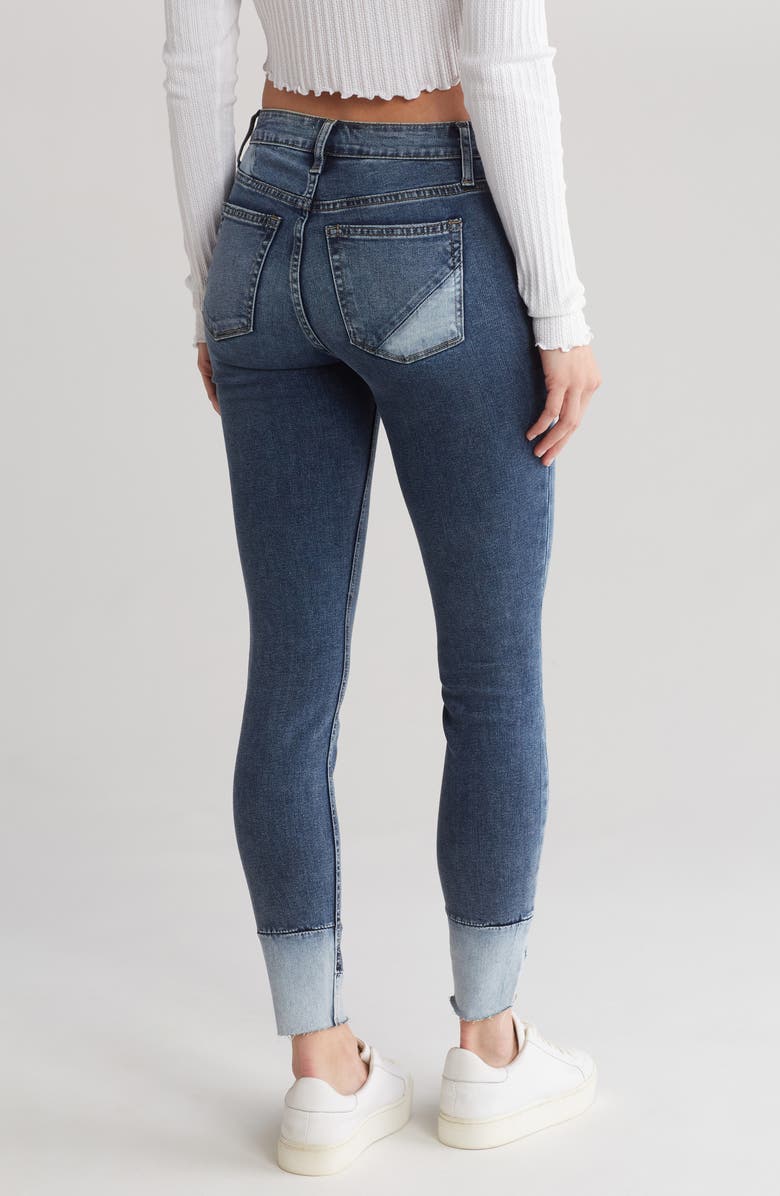 HINT OF BLU High Waist Ankle Skinny Jeans, Alternate, color, 
