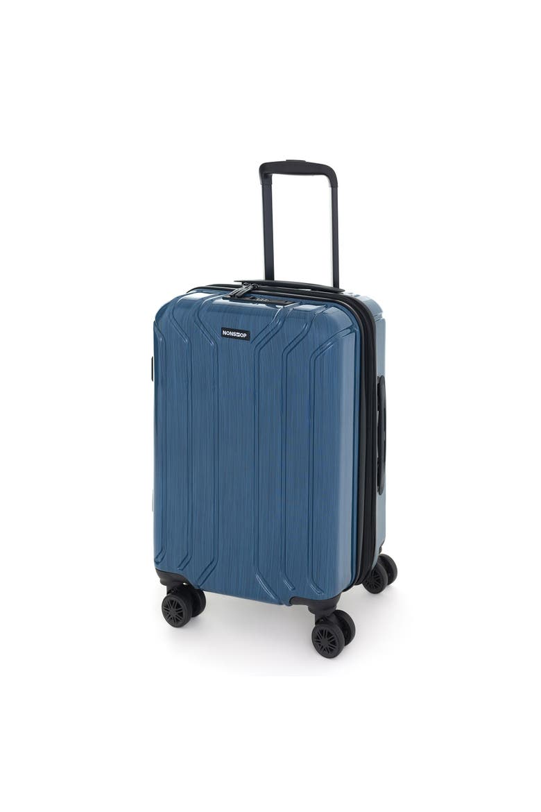 New York Elite 3 Piece (20"/24"/28") Luggage Set With 3 Packing Cubes, Alternate, color, Captain's Blue