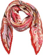 Echo Crazy Pleated Diamond Scarf