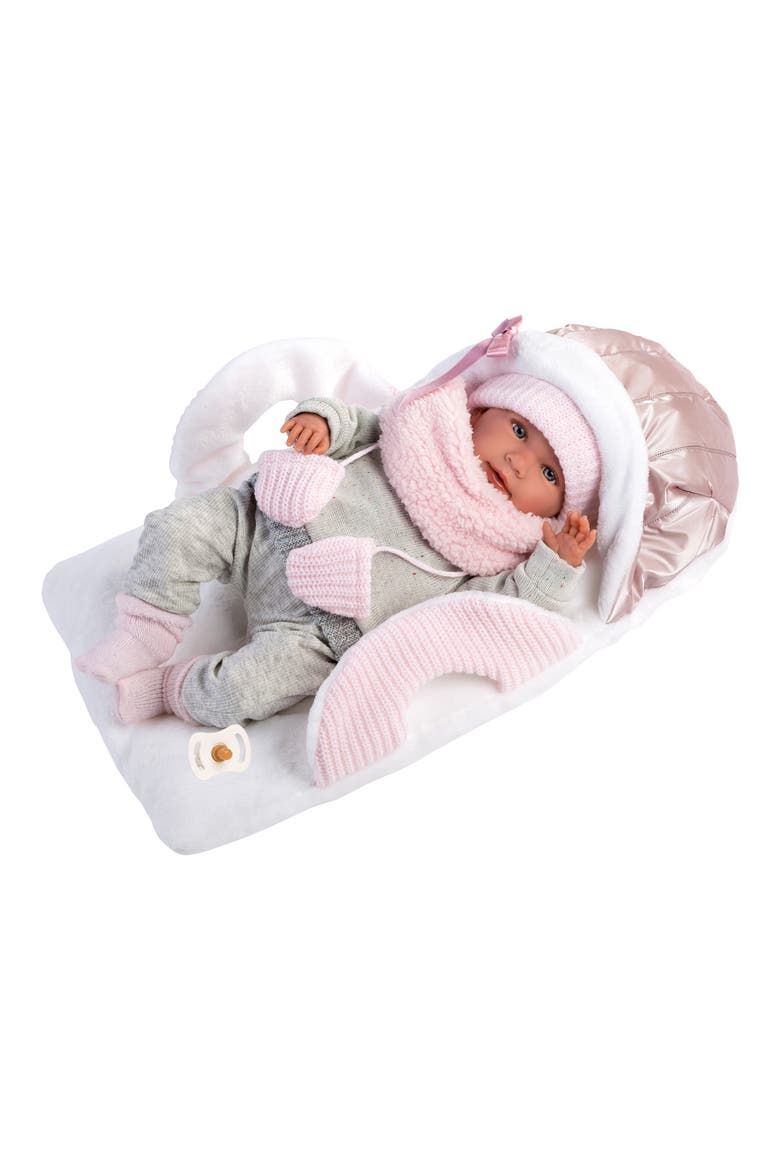 Priscilla 16.5-Inch Articulated Newborn Baby Doll, Main, color, NONE