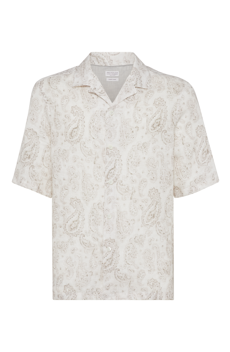 Brunello Cucinelli Shirt with camp collar, Main, color,