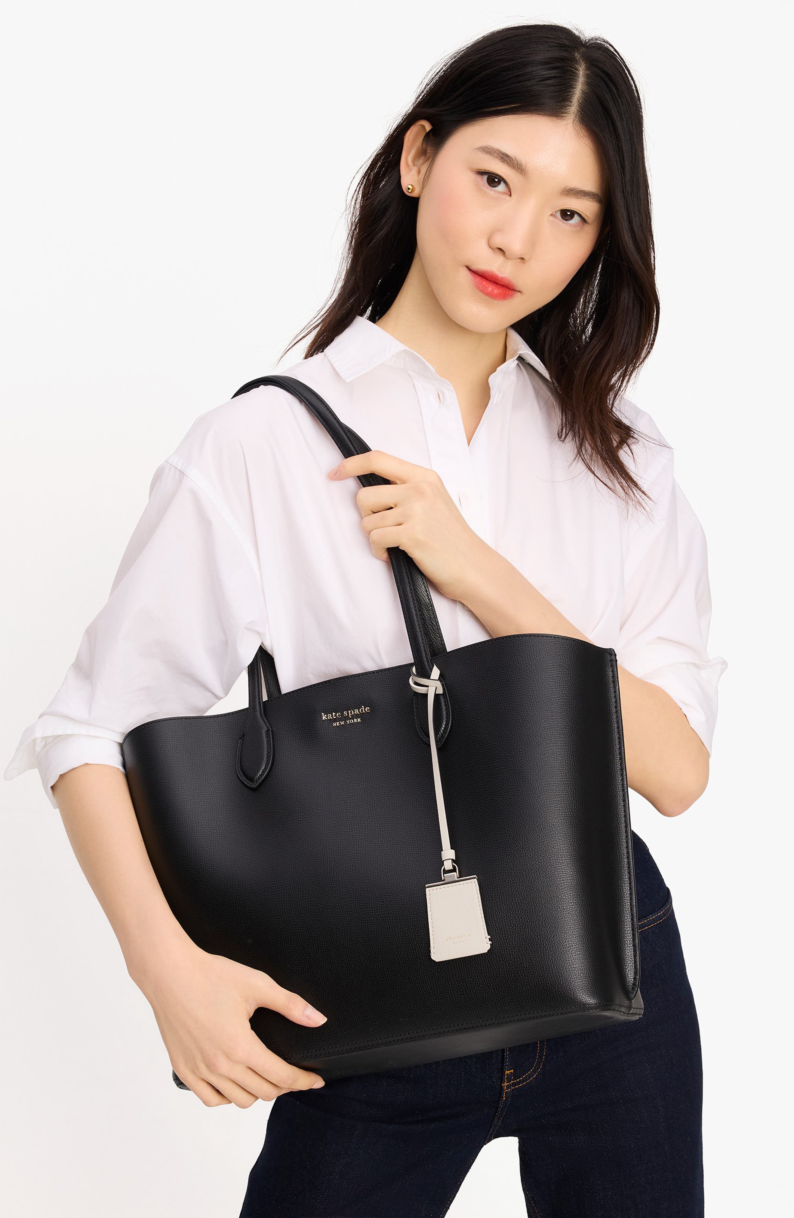 Kate Spade New York suite leather tote, Alternate, color, 