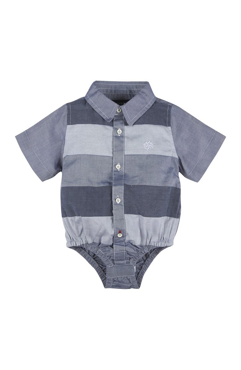 Andy & Evan Colorblock Bodysuit, Main, color,