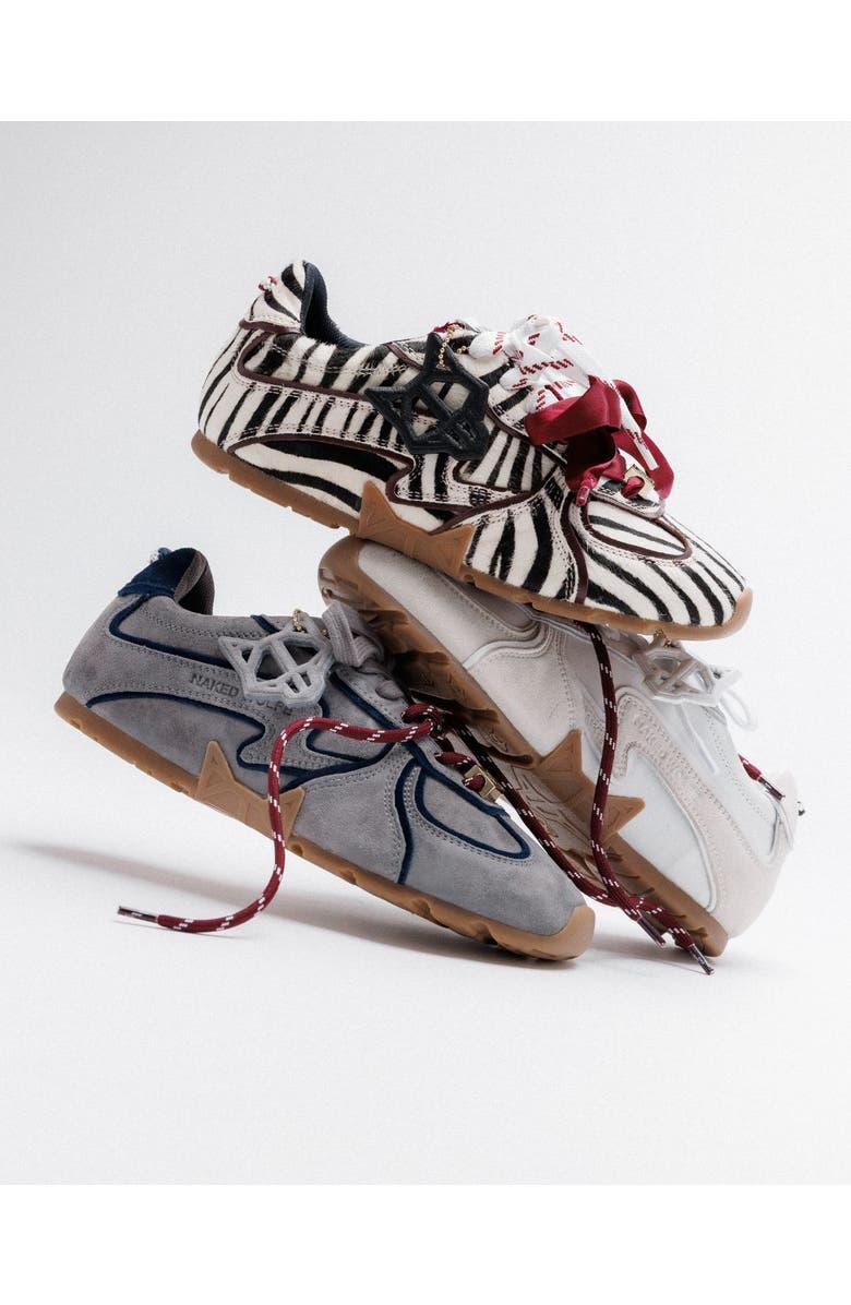 Naked Wolfe Adored Sneaker, Alternate, color, Zebra