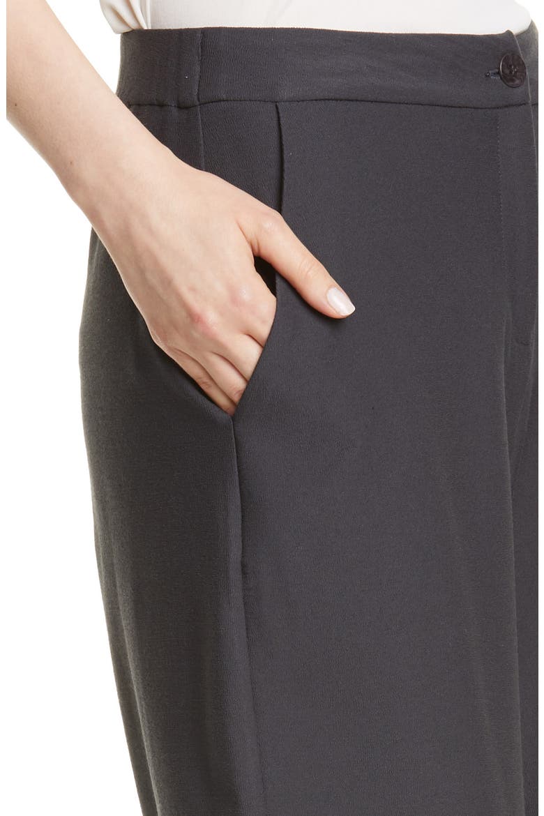High Waist Ankle Pants, Alternate, color, CHARCOAL