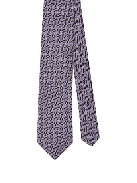 Robert Diamond Cube Necktie