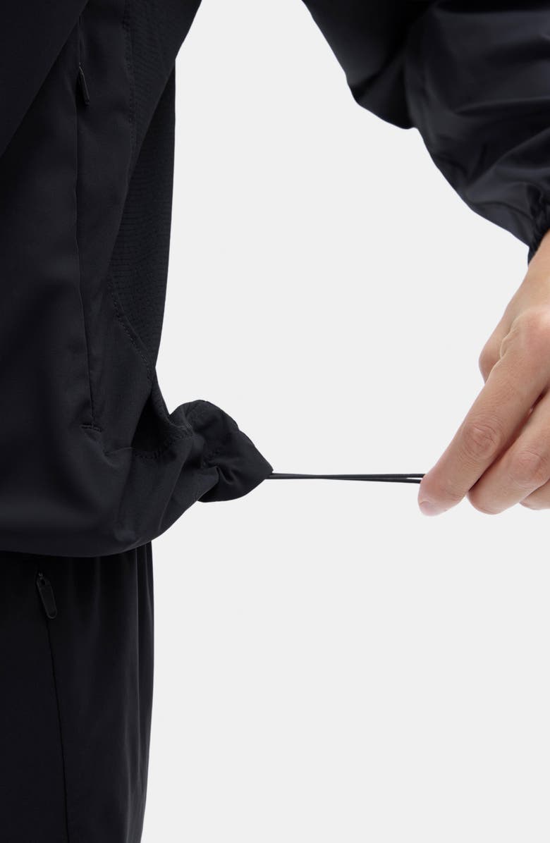 Halfdays Gwen Packable Jacket, Alternate, color, Black