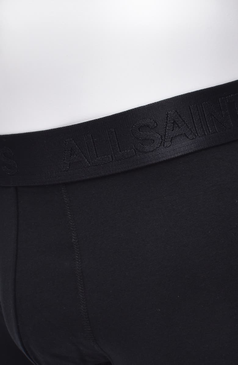 AllSaints Assorted 3-Pack 5-Inch Contour Pouch Boxer Briefs, Alternate, color, Black Multi