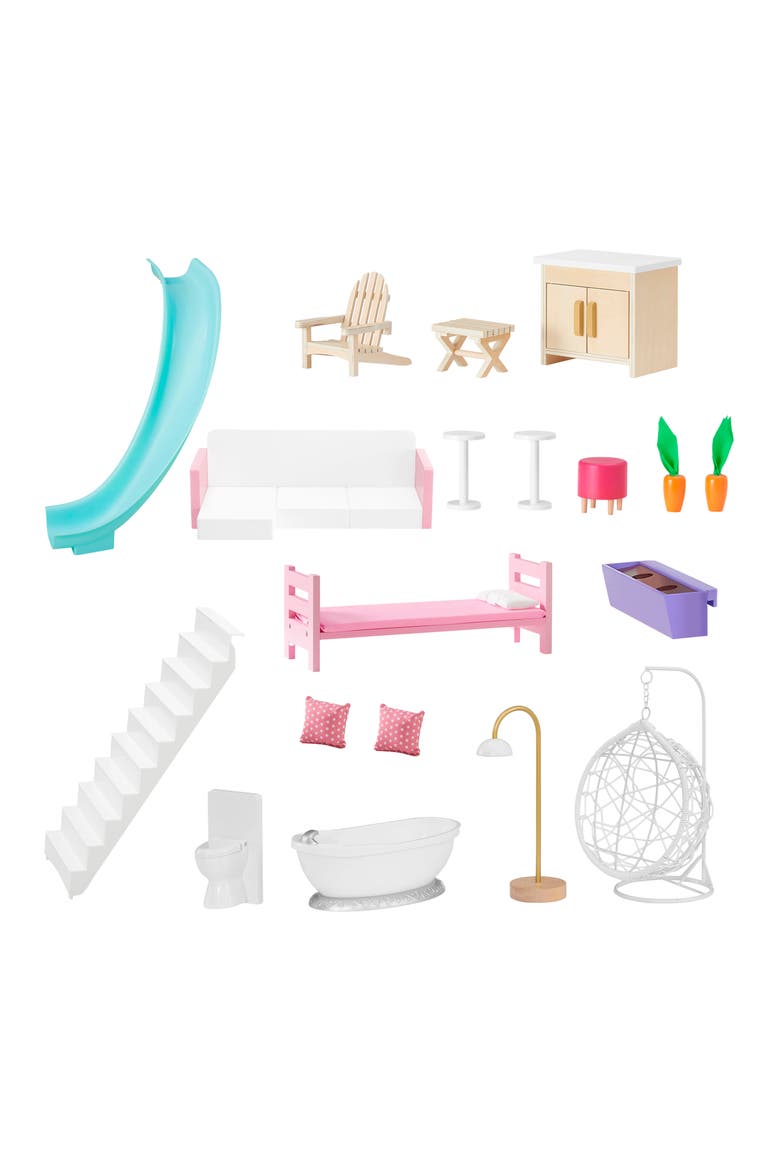 Dreamland Bobo Beach Dollhouse, Alternate, color, MULTI COLOR