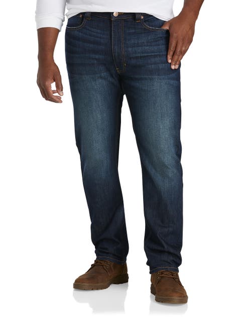 Big & Tall Murphy Blue Tapered-Fit Stretch Jeans